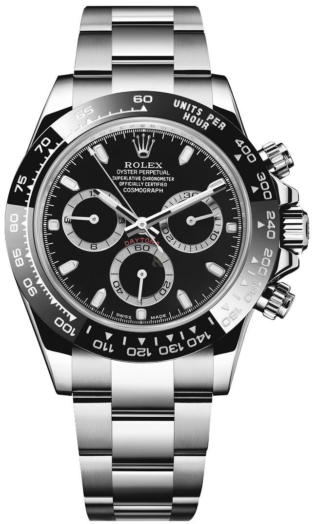 Rolex Cosmograph Daytona 40mm Black Dial – Replica AAA με ETA 7750