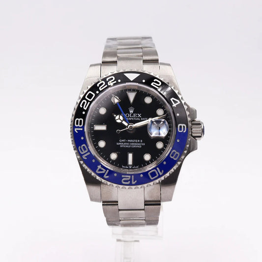 GMT-Master II "Batman" 40mm –  με Blue/Black Ceramic Bezel