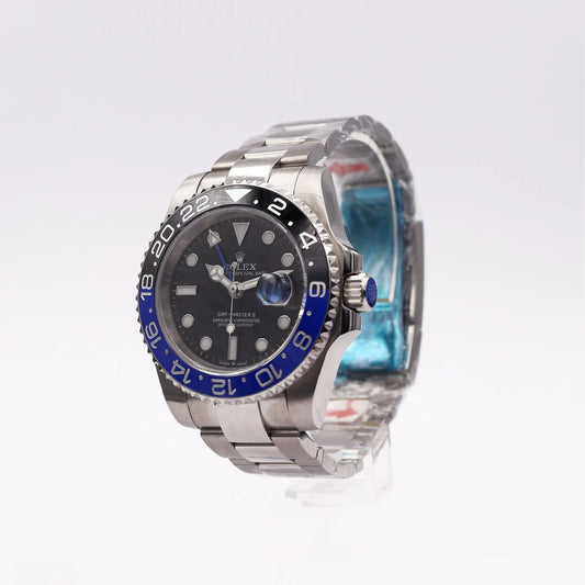 GMT-Master II "Batman" 40mm –  με Blue/Black Ceramic Bezel